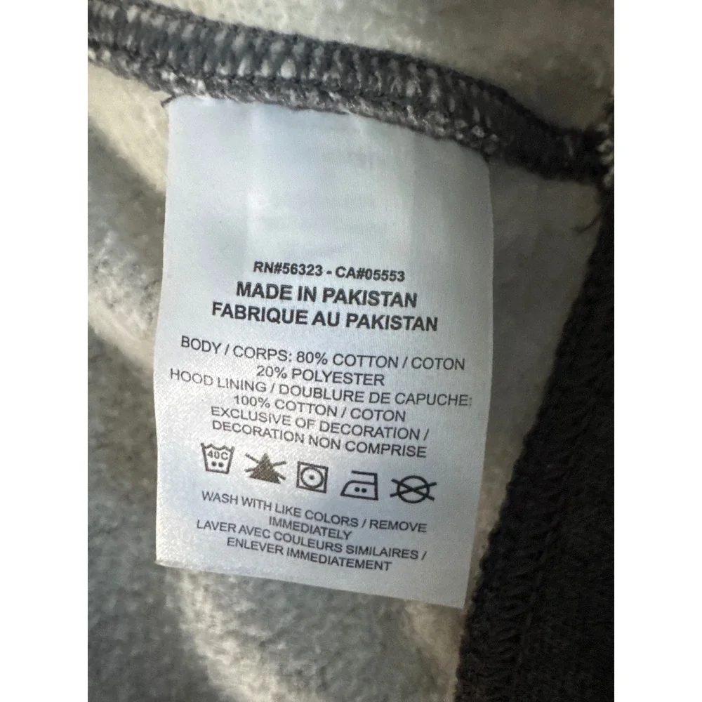 Nike Mens Sportswear Club Fleece Hoodie Charcoal Grey BV2654-071 Medium